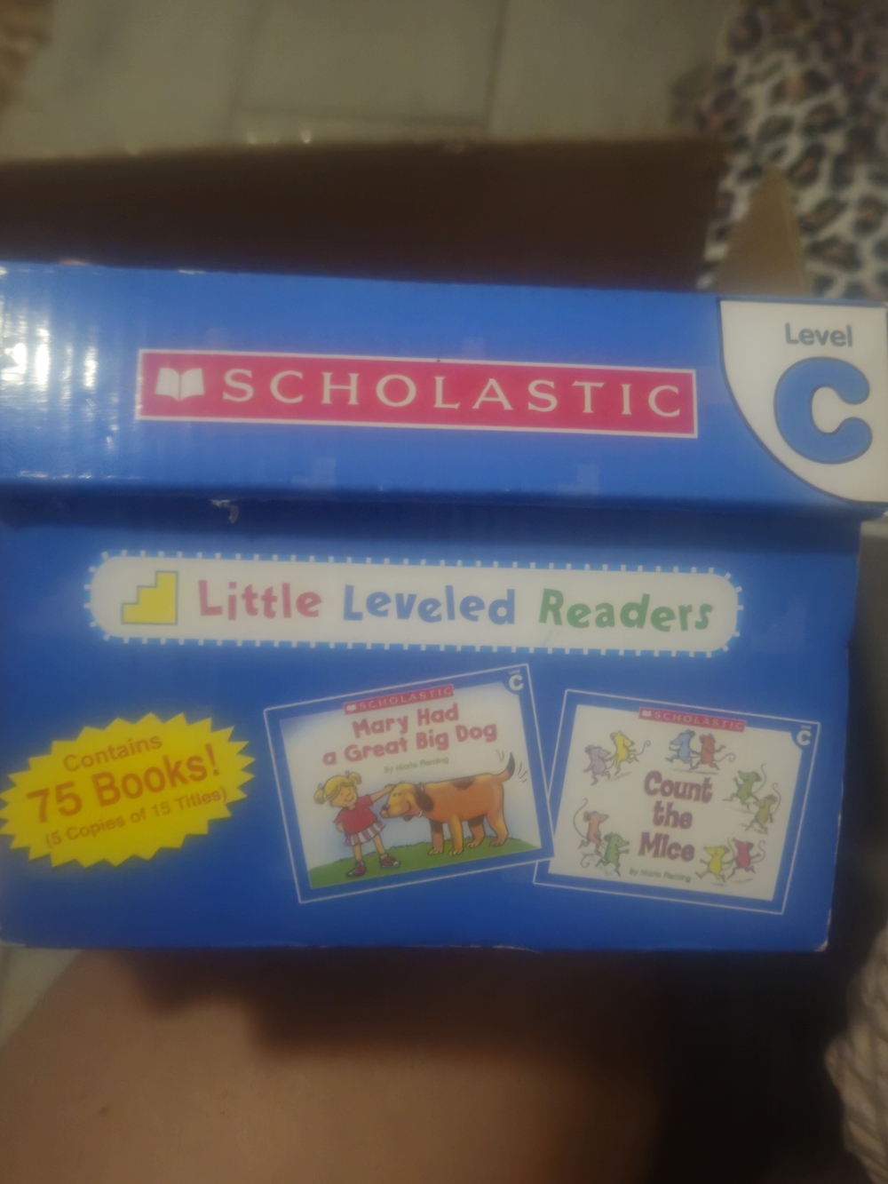 Scholastic Little Leveled Readers Set - Blue